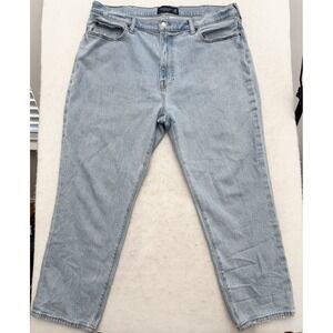 Abercrombie & Fitch Men's Jeans 38x30 Athletic Loose Light Wash Vintage Stretch